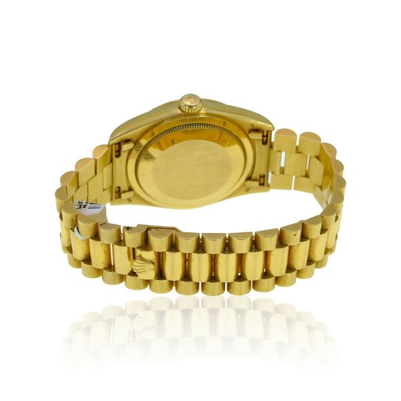 Rolex Mens Day-Date President Watch 18KY Solid Gold Champagne Dial 18238 MINT - Picture 10 of 11